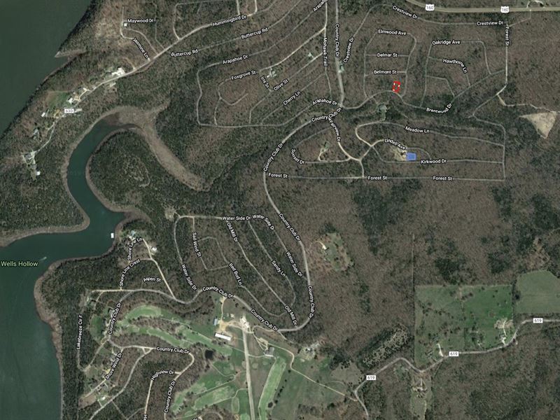 Bull Shoals Lake Building Lot : Isabella : Ozark County : Missouri