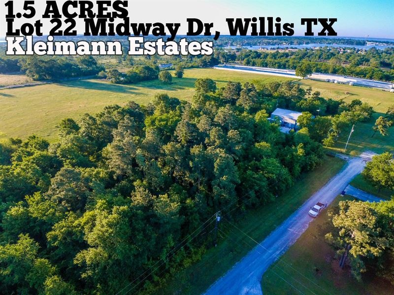 1.49 Acres in Montgomery County : Willis : Montgomery County : Texas