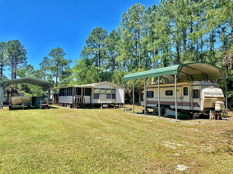 Suwannee Florida Waterfront Lot for Sale in Suwannee, Dixie County