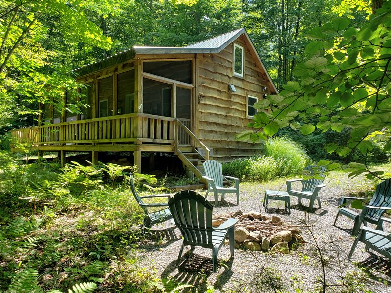 Otter Creek Cabins : Greig : Lewis County : New York