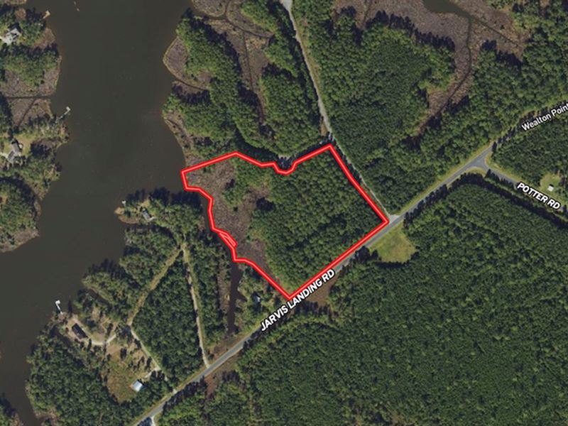 8.29 Acres of Residential Land : Aurora : Beaufort County : North Carolina
