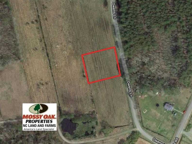 Reduced, .6 Acre Water View Lot : Columbia : Tyrrell County : North Carolina