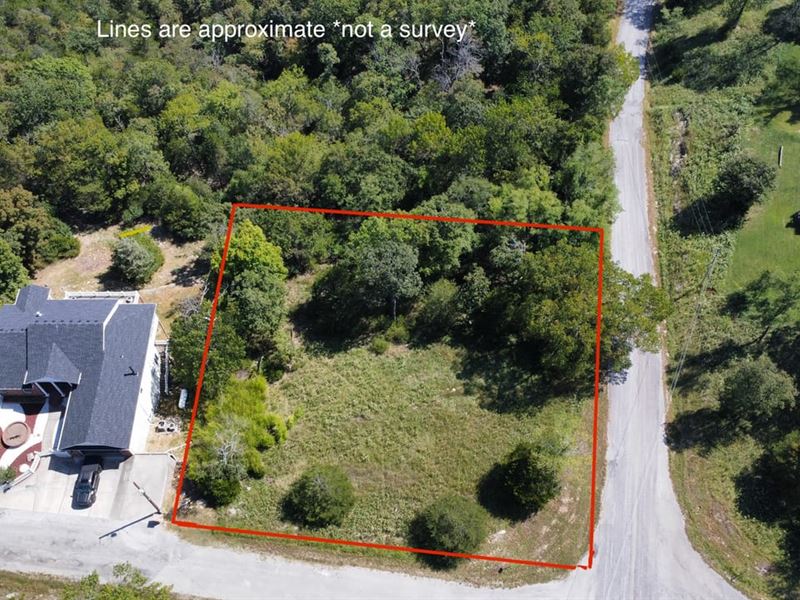 Beaver Drive Corner Lot : Holiday Island : Carroll County : Arkansas