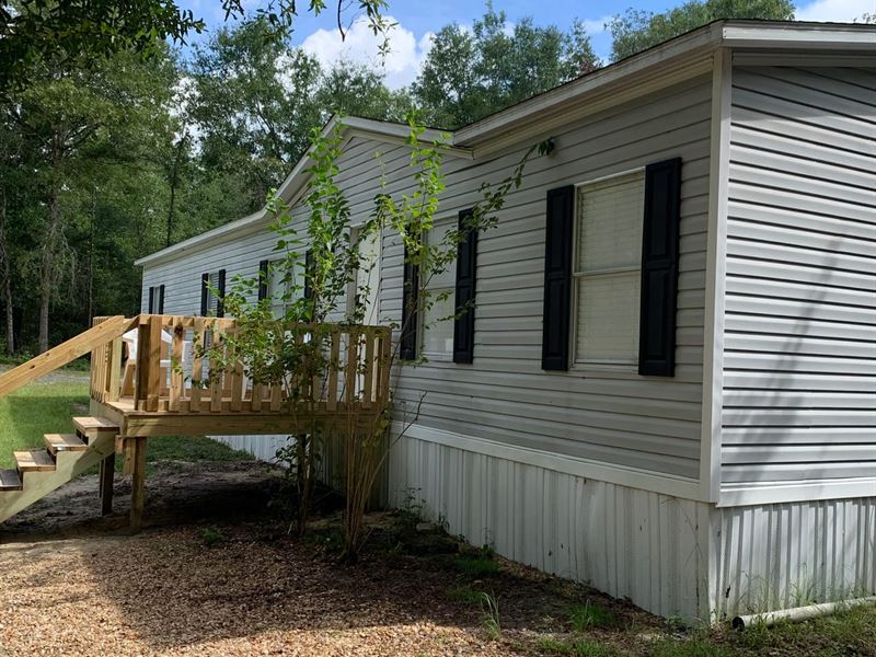Beautiful 3/2 on 5 Acres : Lake City : Suwannee County : Florida
