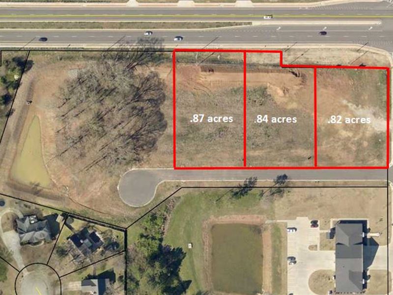 3 Commercial Lots On Hwy 96 : Warner Robins : Houston County : Georgia