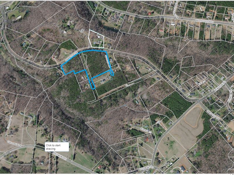 Rural Acreage : Rutherfordton : Rutherford County : North Carolina