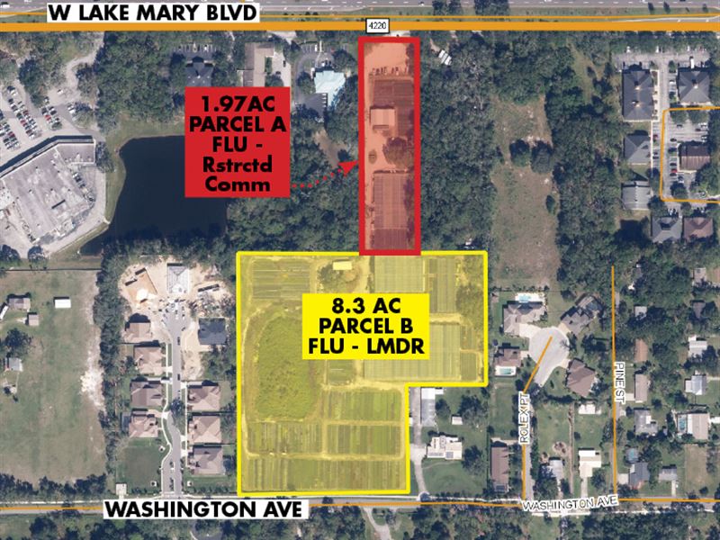 Lake Mary Redevelopment Opportunity : Lake Mary : Seminole County : Florida