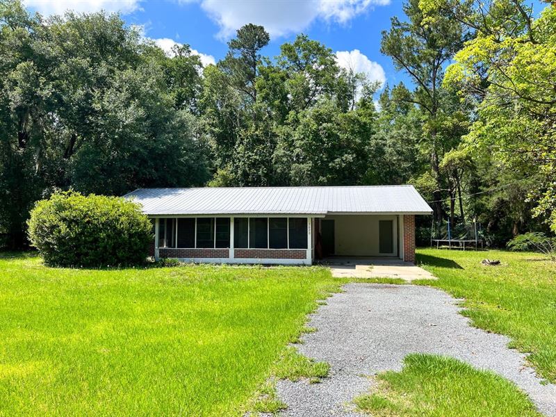 Cottage Home in The Heart of Shady : Greenville : Madison County : Florida
