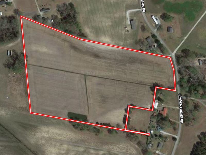 18.63 Acres of Ag : Vanceboro : Craven County : North Carolina