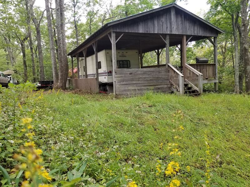 Camping Lot in Copper Hill VA : Copper Hill : Floyd County : Virginia