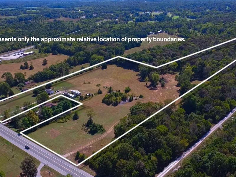 Prime Commercial Acreage Chapel : Chapel Hill : Marshall County : Tennessee