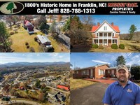 Historic 1800S Home in Franklin, NC : Franklin : Macon County : North Carolina