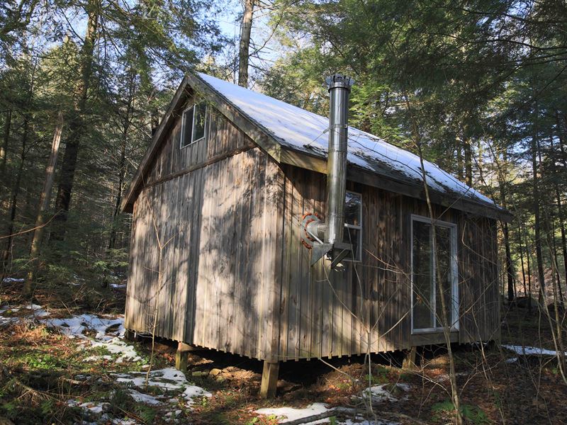 Hunting Base Camp Near Adirondacks : Salisbury : Herkimer County : New York