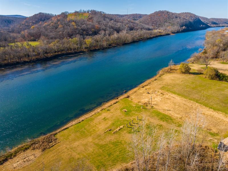 River Lot, Water, Electric, Septic : Guion : Izard County : Arkansas