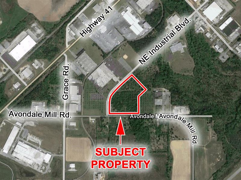 15 Acres for Sale : Macon : Bibb County : Georgia