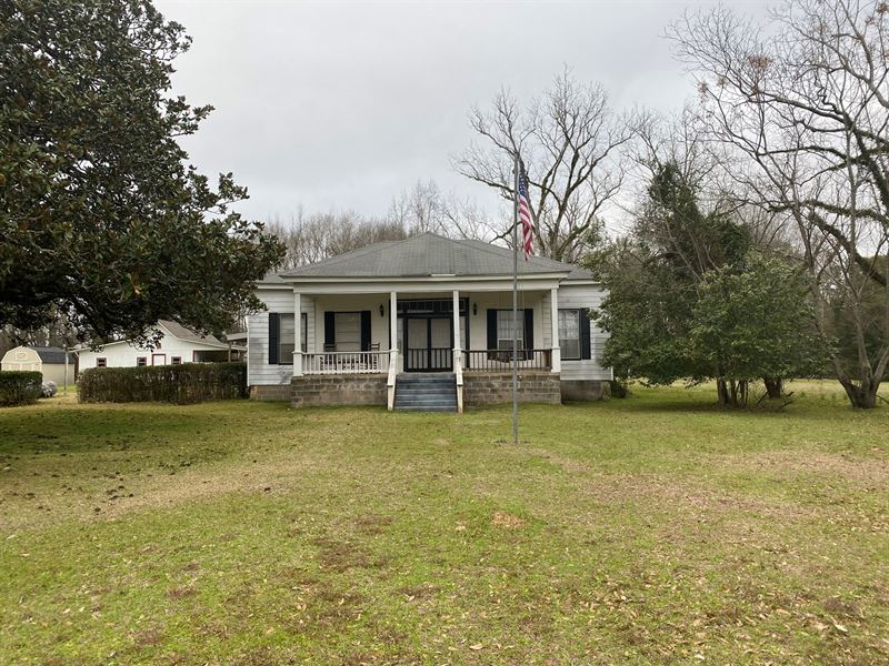 Older 3 Bedroom, 2 Bath Country : Dozier : Crenshaw County : Alabama