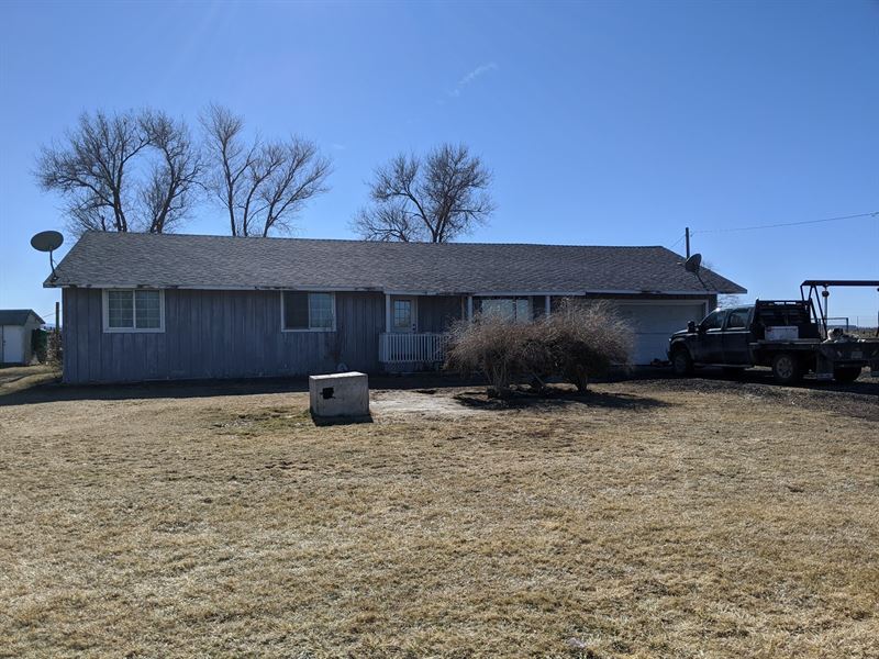 Stick Built Home 10 Acres Crane Or : Burns : Harney County : Oregon