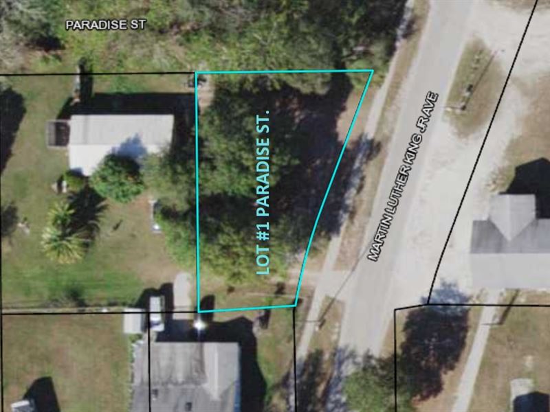 Florida Corner Lot in Wauchula : Wauchula : Hardee County : Florida