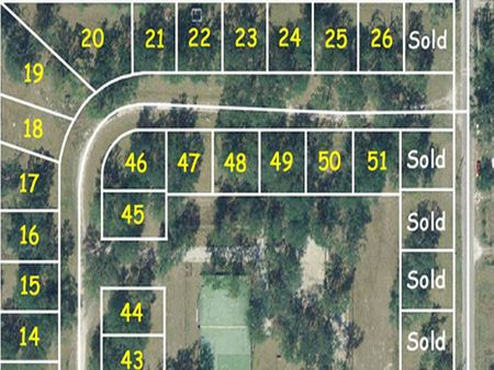 .14 Acre Oak Avenue $14,990.00 : Fort Meade : Polk County : Florida