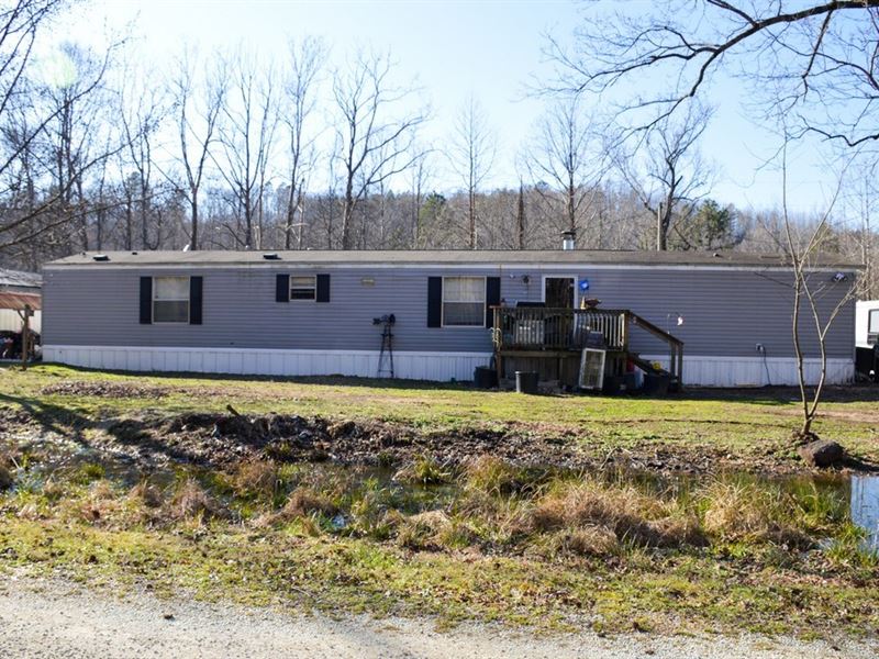 Manufactured Home Acreage : Hohenwald : Lewis County : Tennessee