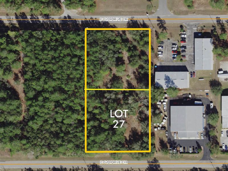 Citrus County Industrial Lot 27 : Hernando : Citrus County : Florida