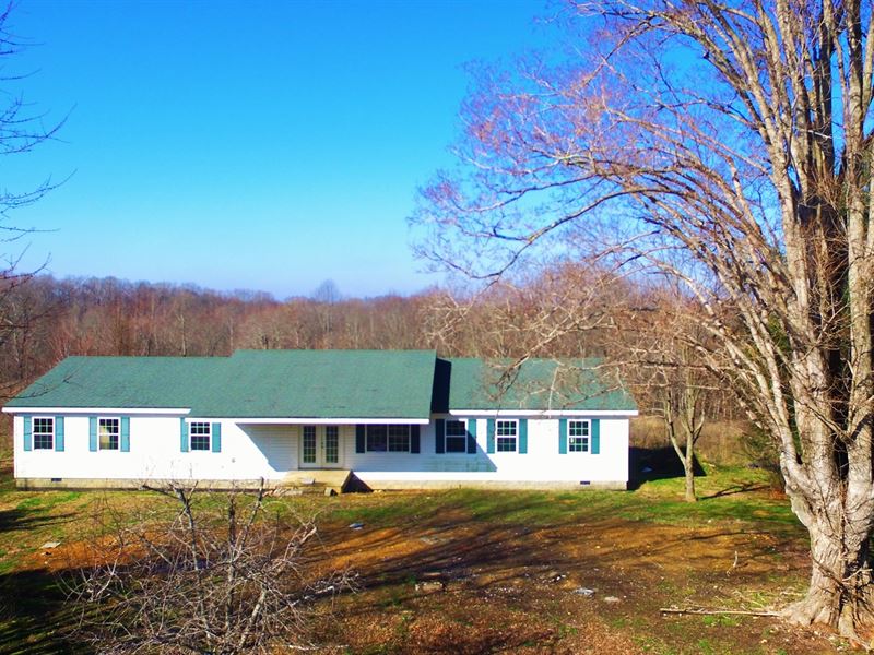 Country Home with 12.98 Acres : Liberty : Casey County : Kentucky