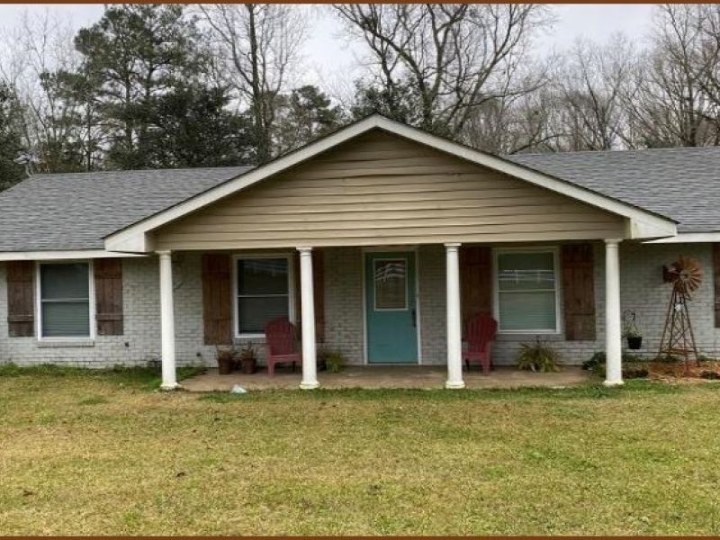 2 Acres with A Home in Lincoln Coun : Bogue Chitto : Lincoln County : Mississippi