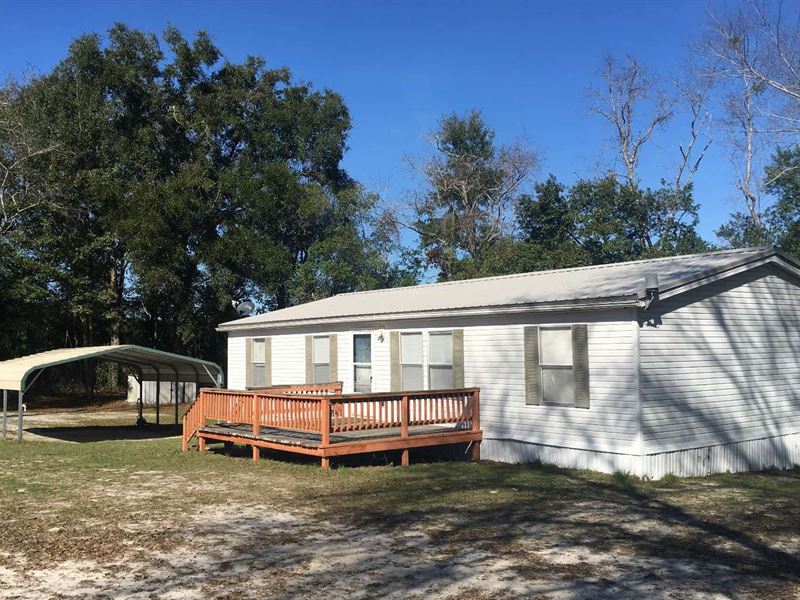 Beautiful Acreage 8.6 Acres 3 : O'brien : Suwannee County : Florida