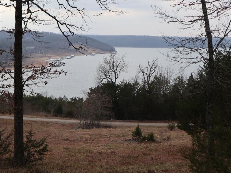 Land with Lake Norfork Views in AR : Gamaliel : Baxter County : Arkansas