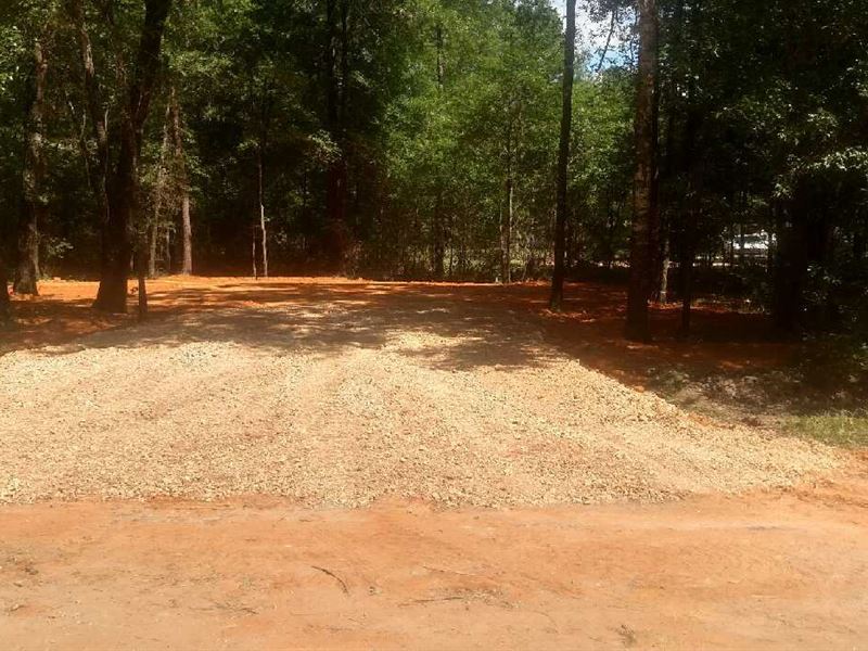 Double Lot RV Mobile All Utility : Livingston : Polk County : Texas