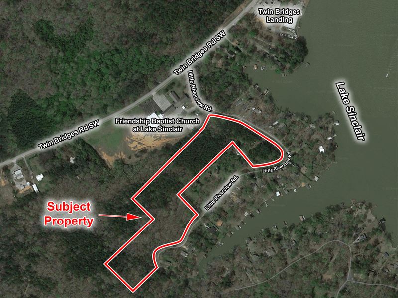 4 Parcels 14.3 Acres : Eatonton : Putnam County : Georgia