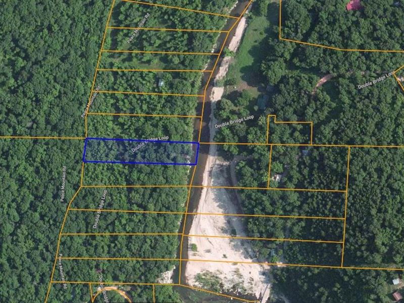 Building Lot with Creek Frontage : Mountain View : Stone County : Arkansas