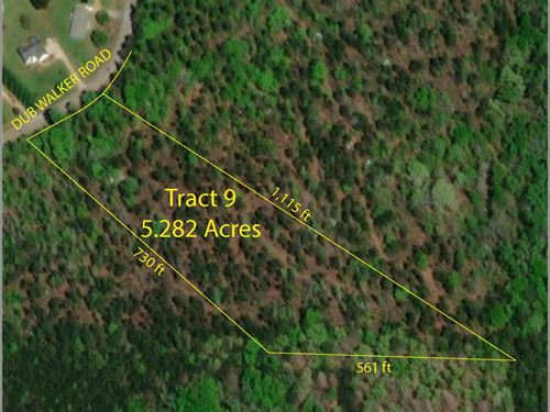 Nice Wooded Home Site : Jackson : Butts County : Georgia