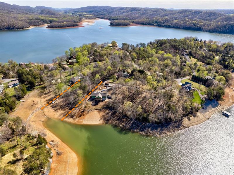 Cherokee Lake Front Building Lot : Mooresburg : Hawkins County : Tennessee