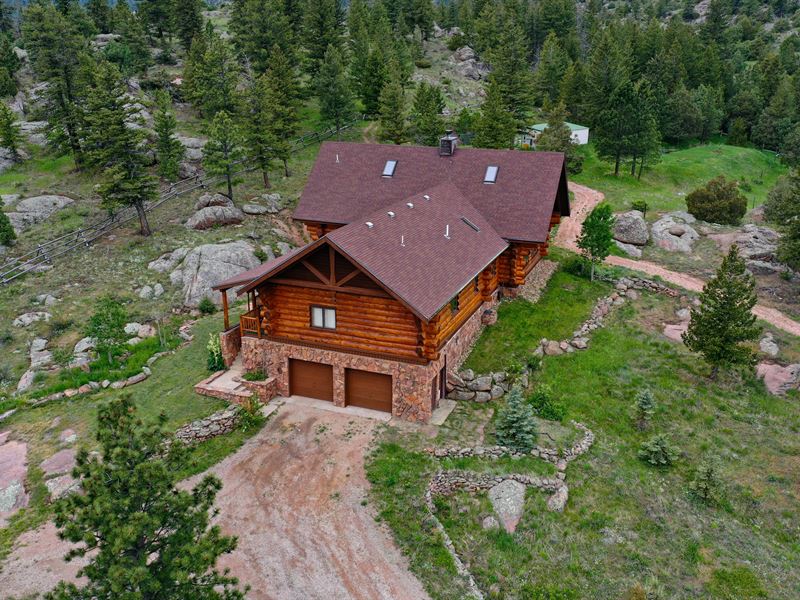 Pinewood Springs Retreat Lot for Sale in Lyons, Larimer County