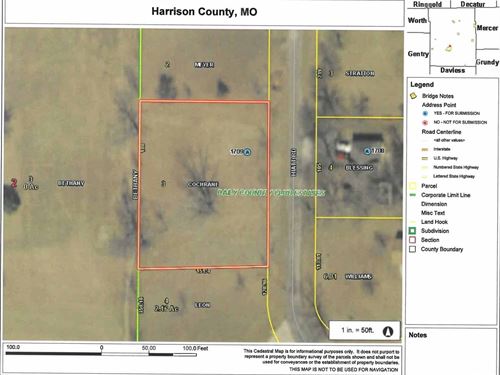 Lot For Sale On Golf Course : Bethany : Harrison County : Missouri