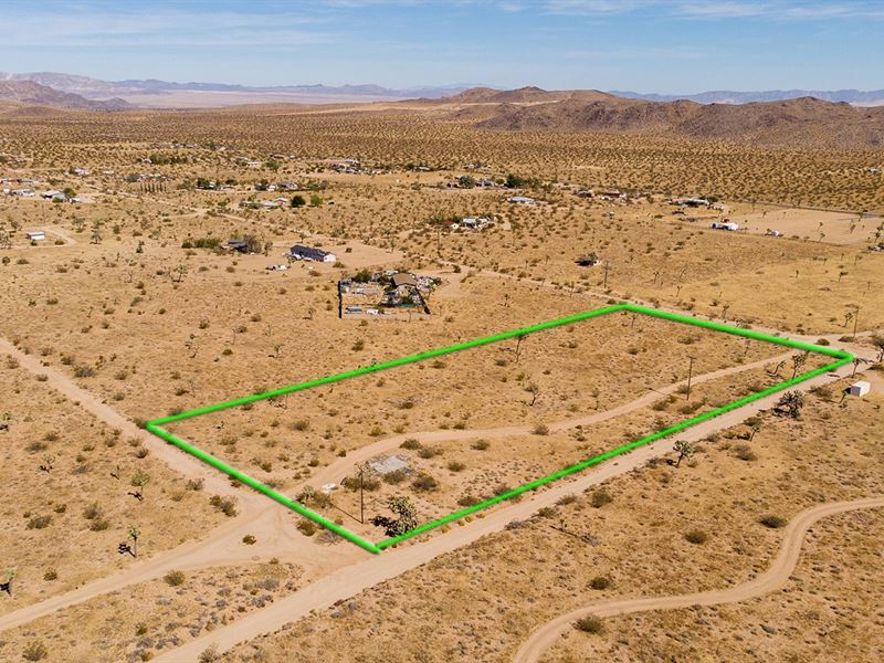 Prime Corner, Utilities, $498/Mo : Landers : San Bernardino County : California