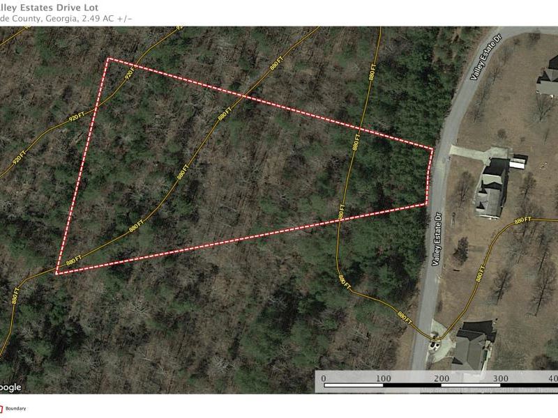 2.49 Acre Lot in Valley : Trenton : Dade County : Georgia