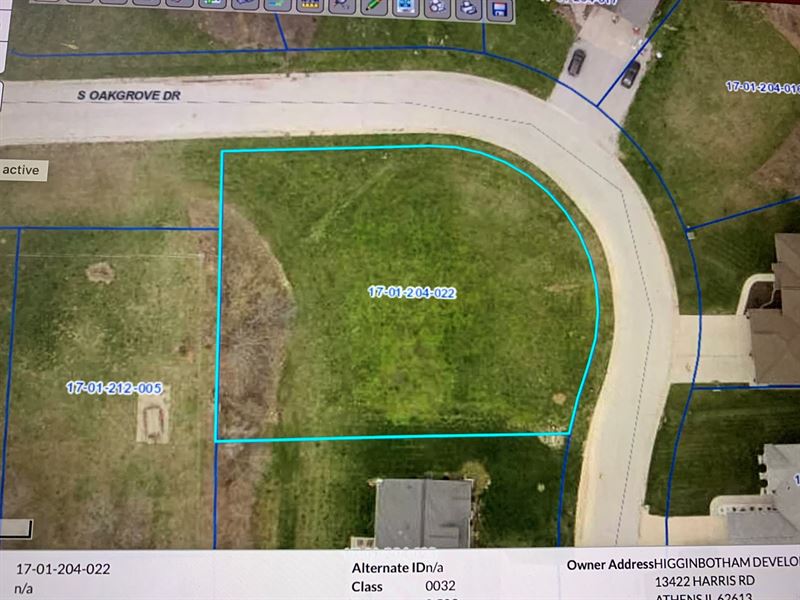 Lot 22 in Timberbrook Subdivision : Athens : Menard County : Illinois