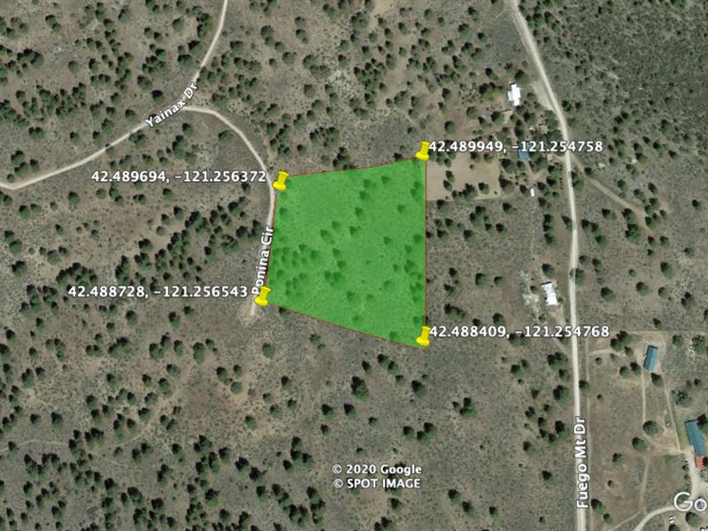 2.5 Acres in Klamath, Oregon : Beatty : Klamath County : Oregon