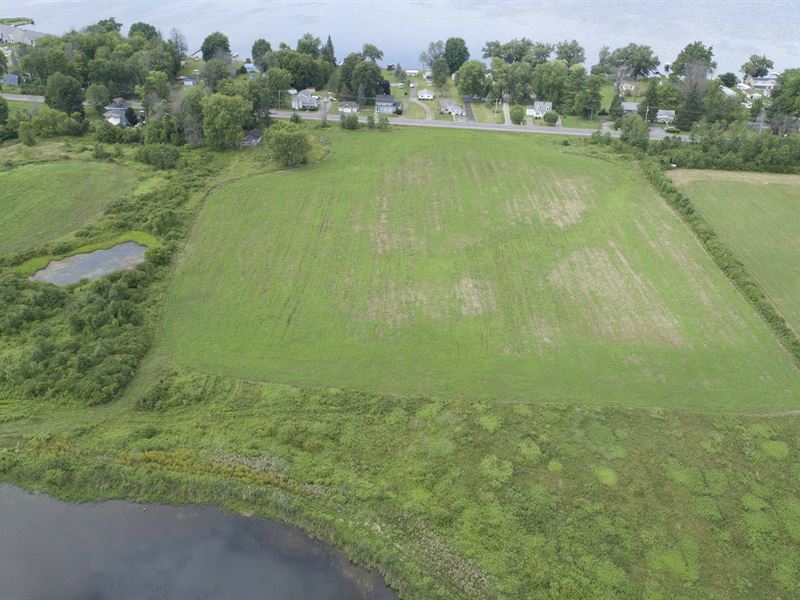 Open/Level Lot Facing Oneida Lake : Sullivan : Madison County : New York