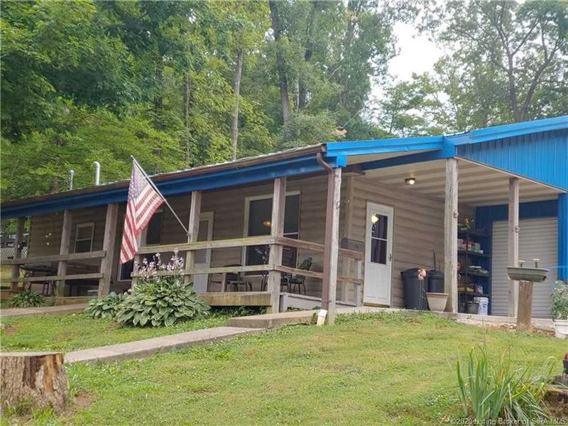 Great Property Near Patoka Lake Lot for Sale in Eckerty, Crawford