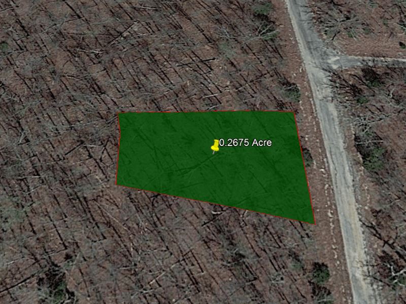 .27 Acre Lot in Izard County, AR : Horseshoe Bend : Izard County : Arkansas