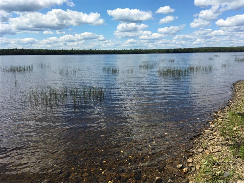 Owner Financed Maine Lake Land : Glenwood : Aroostook County : Maine
