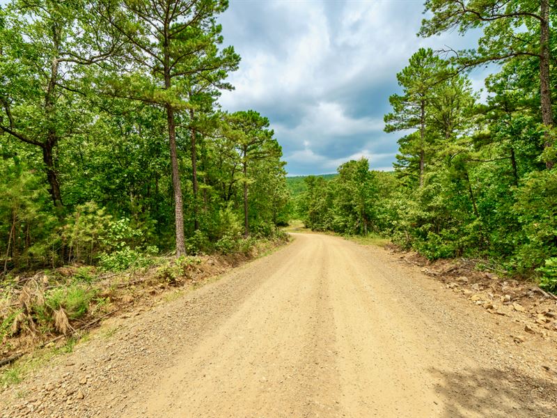 Wooded, Utilities, Road Frontage : Tuskahoma : Latimer County : Oklahoma