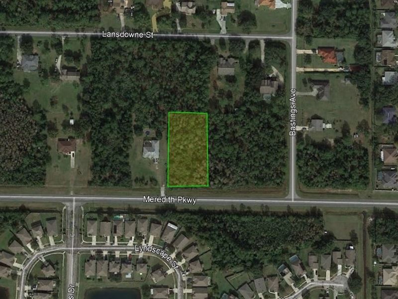 1 Acre Raw Land in Orlando, FL : Orlando : Orange County : Florida