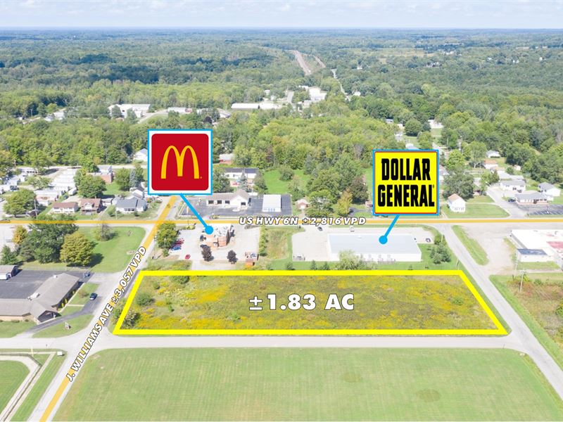 Retail Adjacent Land : Albion : Erie County : Pennsylvania