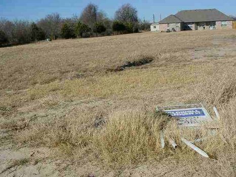 Rural Building Lot : Blossom : Lamar County : Texas