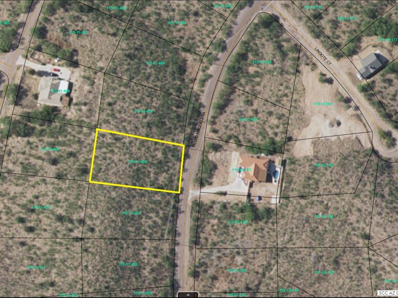 Prime Homesite Power & Water $280/M : Rio Rico : Santa Cruz County : Arizona