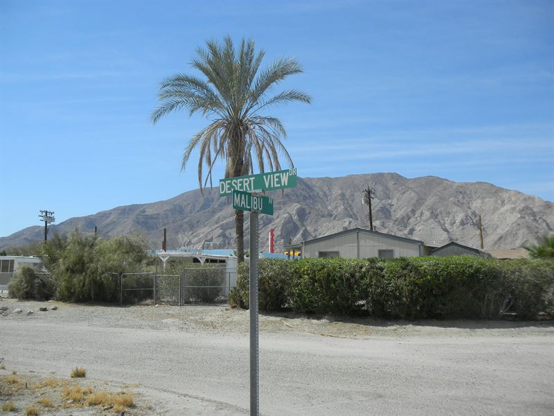 Nice Prime Lot, Utilities, $275/Mo : Desert Shores : Imperial County : California